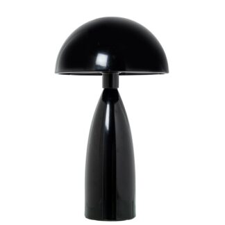 Lámpara Sobremesa Hierro Negro, 1xe14 Max.25w No Incluida Ø22x38cm