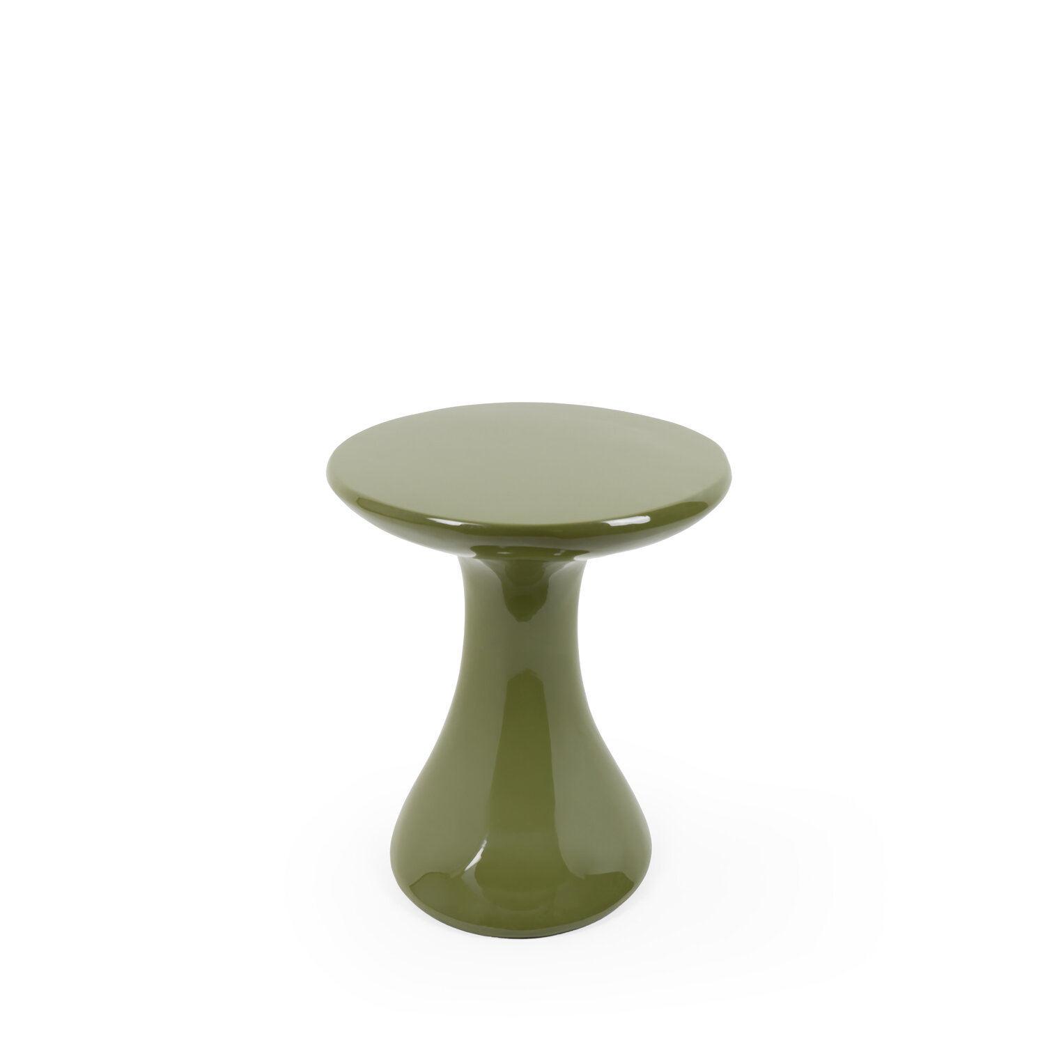 Mesa auxiliar LIAM verde brillo - Image 5