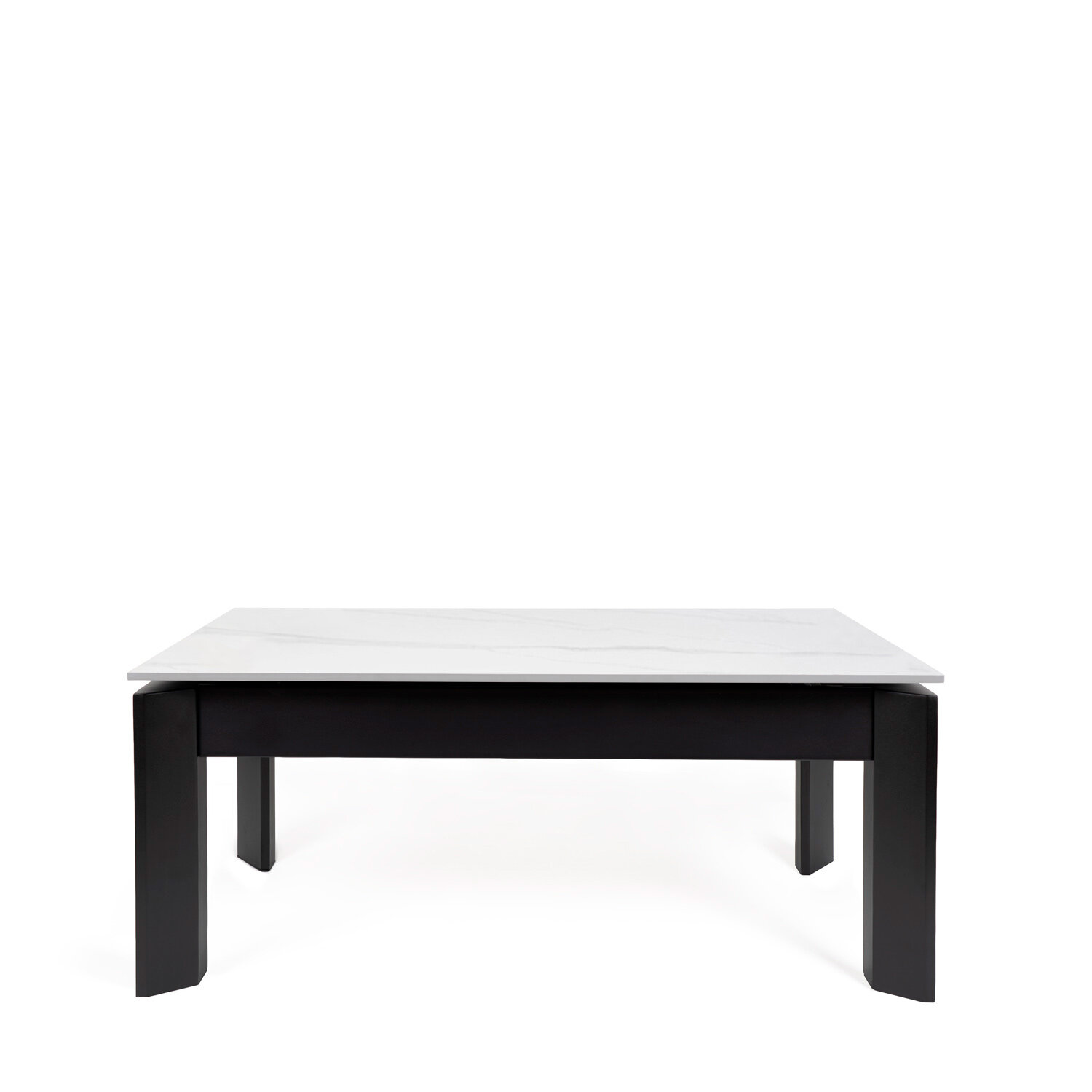 Mesa centro elevable OLIVER blanco/negro - Image 5