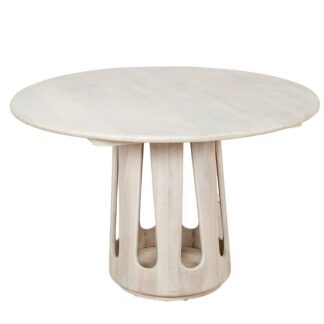 Mesa De Comedor Madera Mango +68491 Ø120x79cm