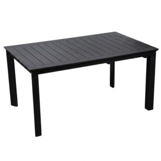 Mesa Extensible Aluminio Antracita 160/240x100x75cm