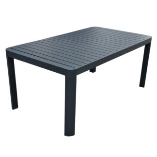 Mesa Extensible Aluminio Antracita 200/300x100x75cm