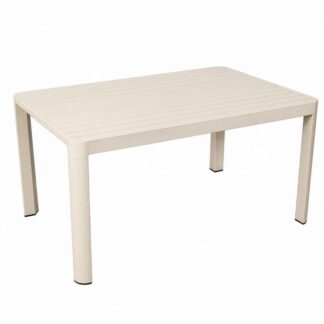 Mesa Extensible Aluminio Crema 97/149x149x75cm