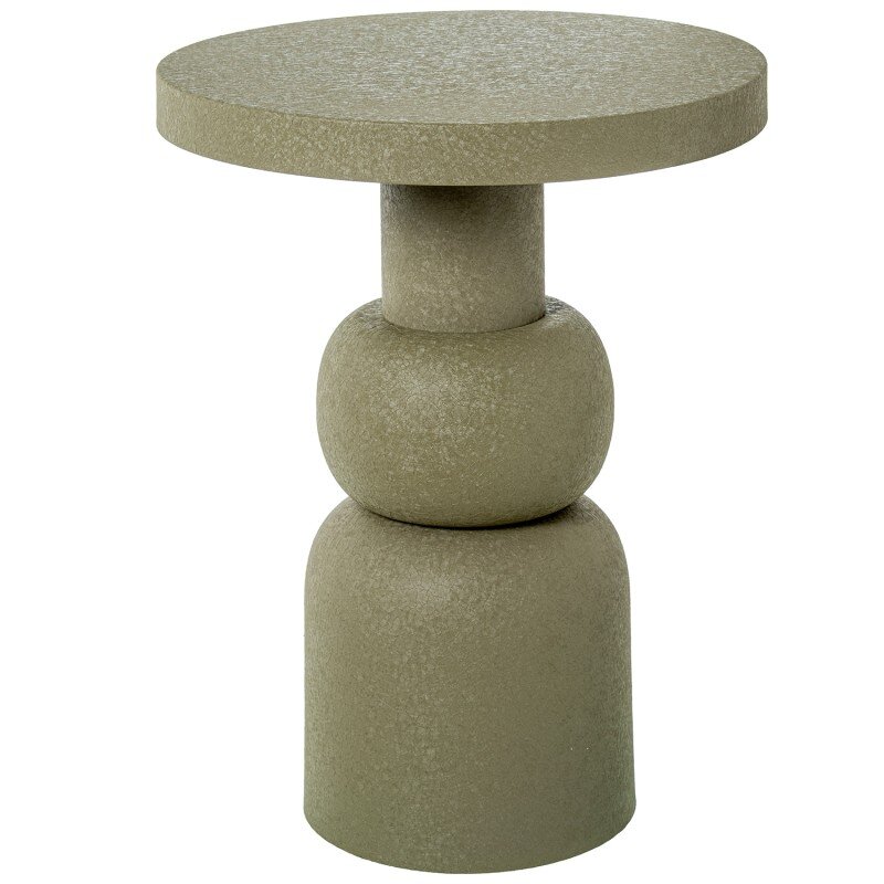 Mesa Metal Acabado Mate Verde Ø40x53cm - Image 5