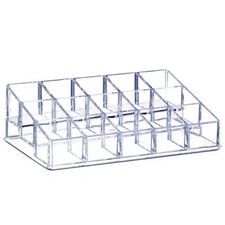 Organizador Acrílico Para Cosméticos 12x22x6cm