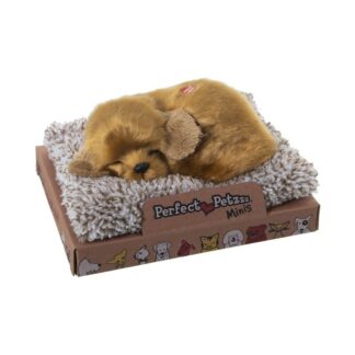 Peluche C/sonido Perro Mini Mutt 14x13x5,5cm, Base:16x13,5x2cm