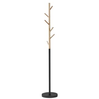 Perchero Metal/madera Base Marmol 170x30x30cm