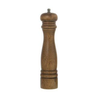Pimentero Madera 25cm Color Nogal Ø5,5x25cm, Madera De Caucho