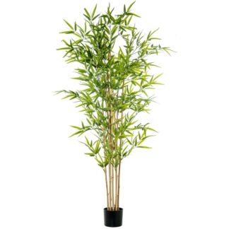 Planta Artificial Bambu 180 Cm 7 Troncos 180 Cm.