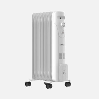 Radiador Aceite Duncan 1500w Blanco 3pot.termostato Reg.antivuelco, Proteccion Seg.60,5x34x24,5cm