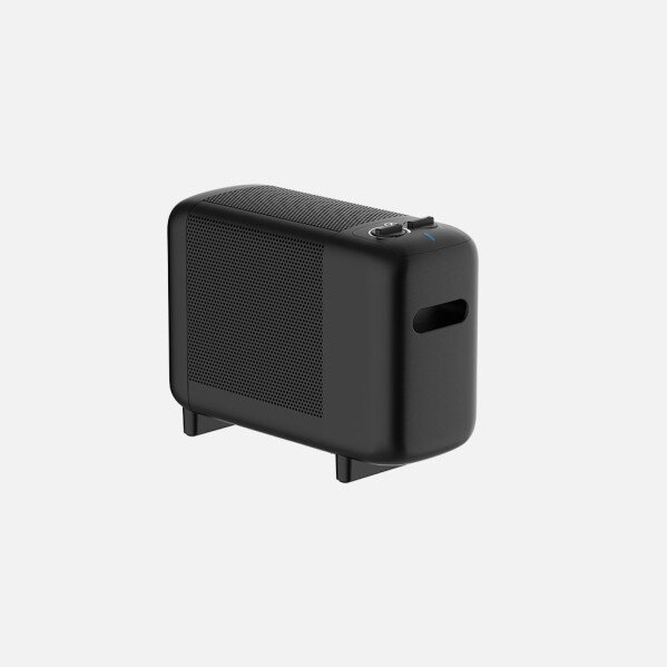 Radiador De Mica Pinsapo 600w Negro 2pot Antivuelco 29x38x16cm - Image 3