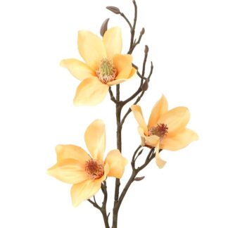 Rama Natural C/flores Amarillas 91cm