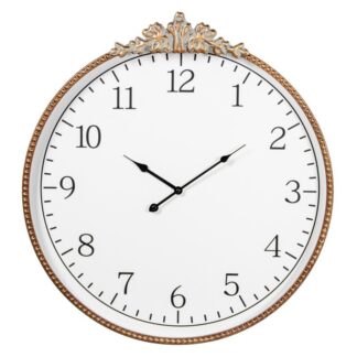Reloj Pared Ø60cm Metal Hierro 60x64x6,5cm Pila:1xaa No Incl