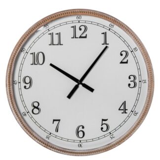 Reloj Pared Ø68cm Madera Dm Ø68x6,5cm Pila:1xaa No Inclui