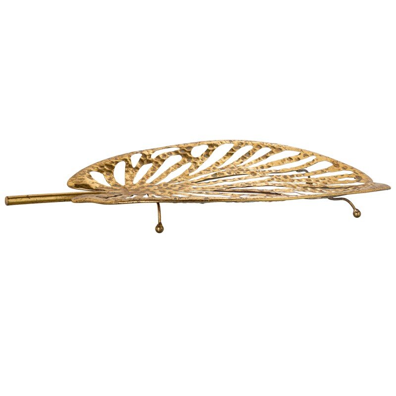 Set 2 Bandejas Metal Dorado 59x26x8+50x21x7cm - Image 2