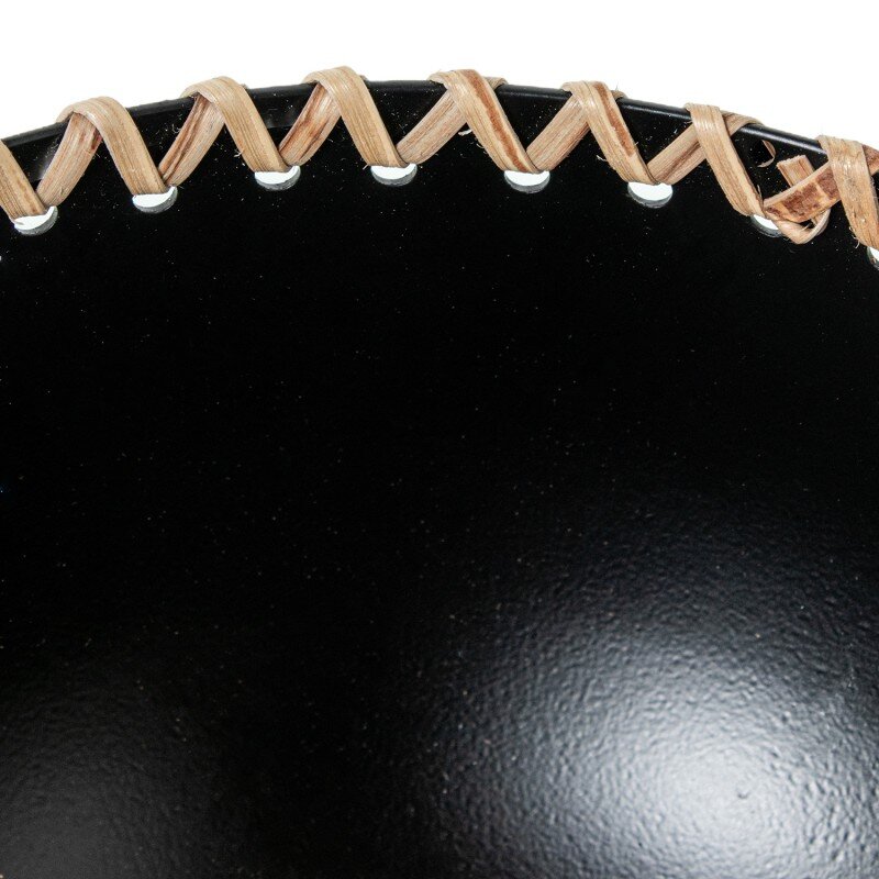 Set 3 Centros Hierro Negro C/base Madera Decorativos Ø20x9+ø18x9+ø15x9cm - Image 6