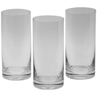 Set 6 Vasos Cristal Bohemia Whisky Alto 47cl En Caja Regalo Ø7x16cm