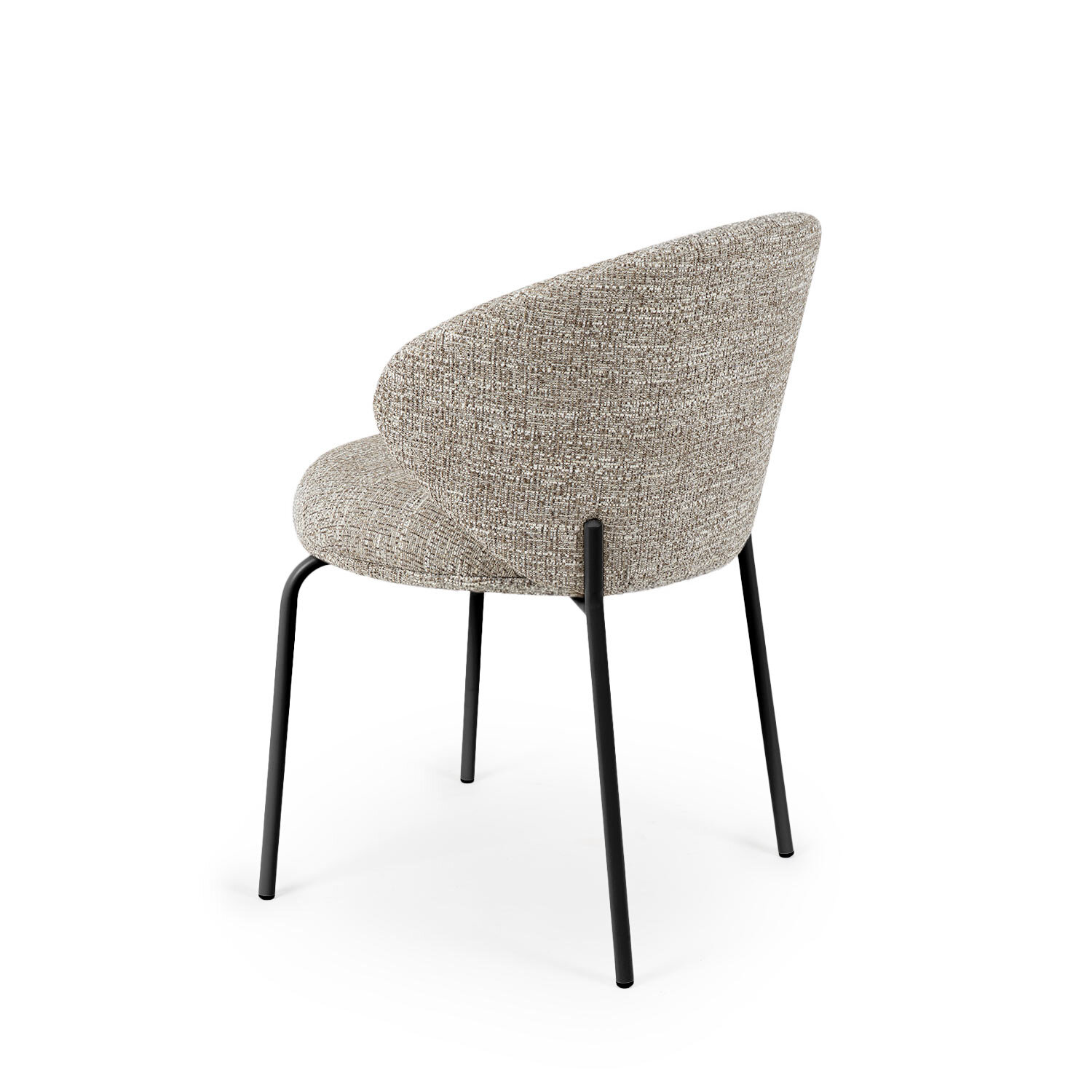 Silla LISBET taupe (pata negra) - Image 2