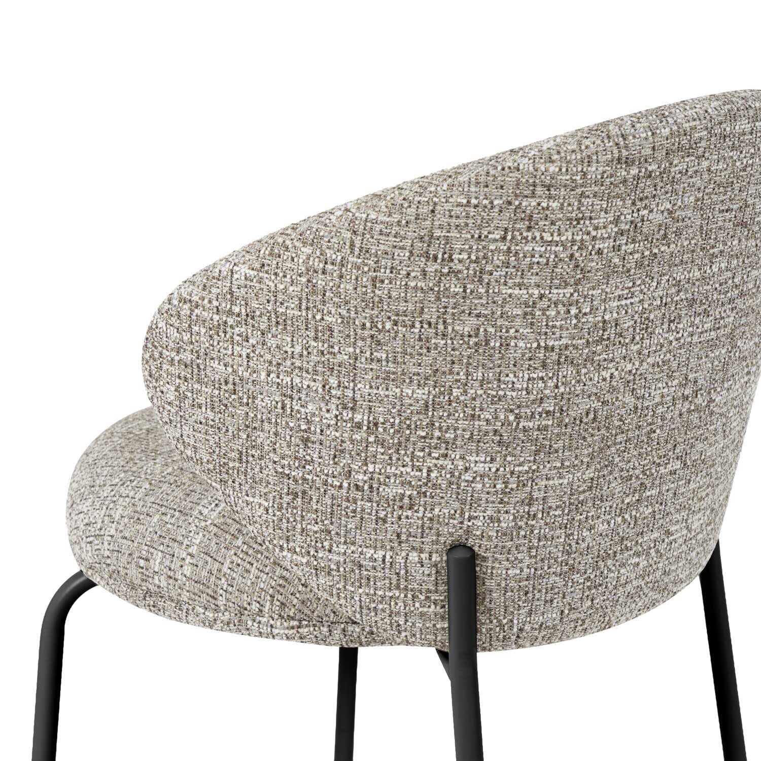 Silla LISBET taupe (pata negra) - Image 6