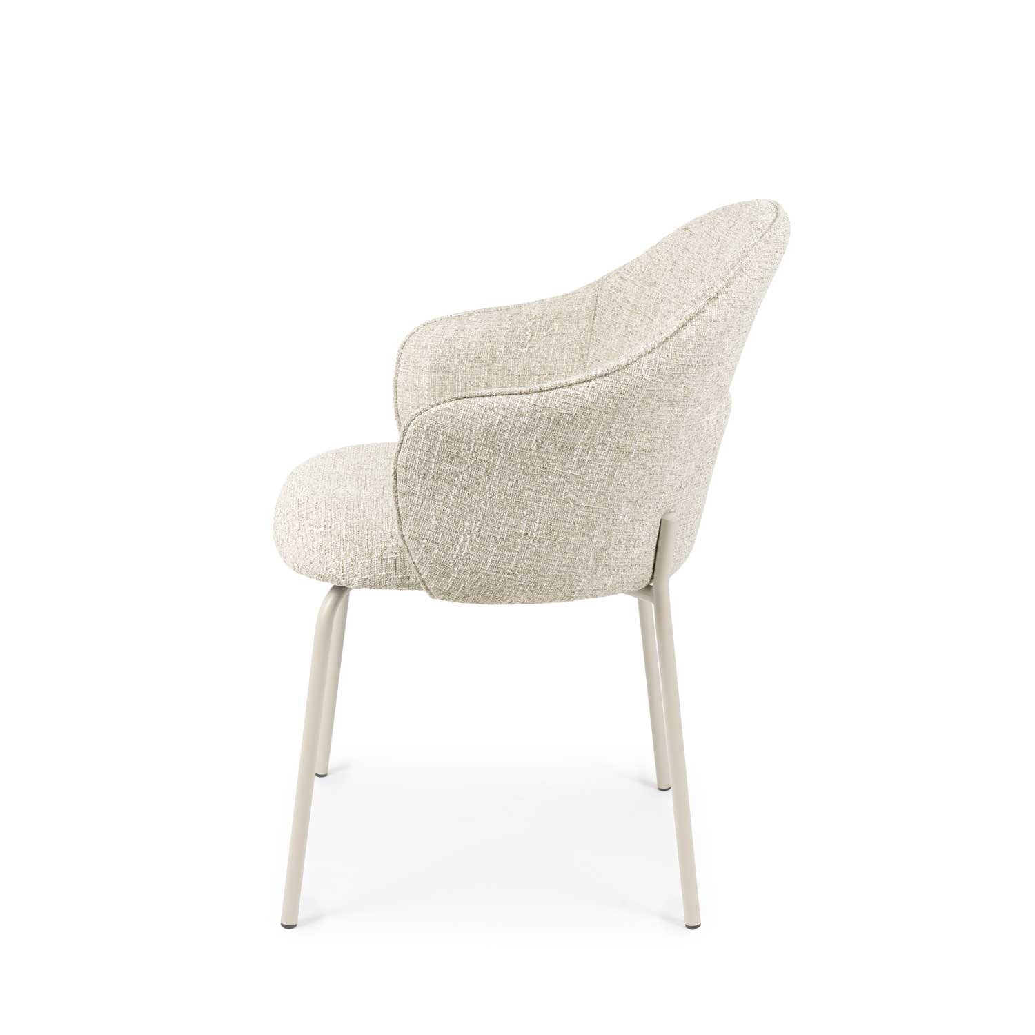Silla MIRABELLA beige (pata beige) - Image 3