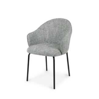 Silla MIRABELLA gris (pata negra)