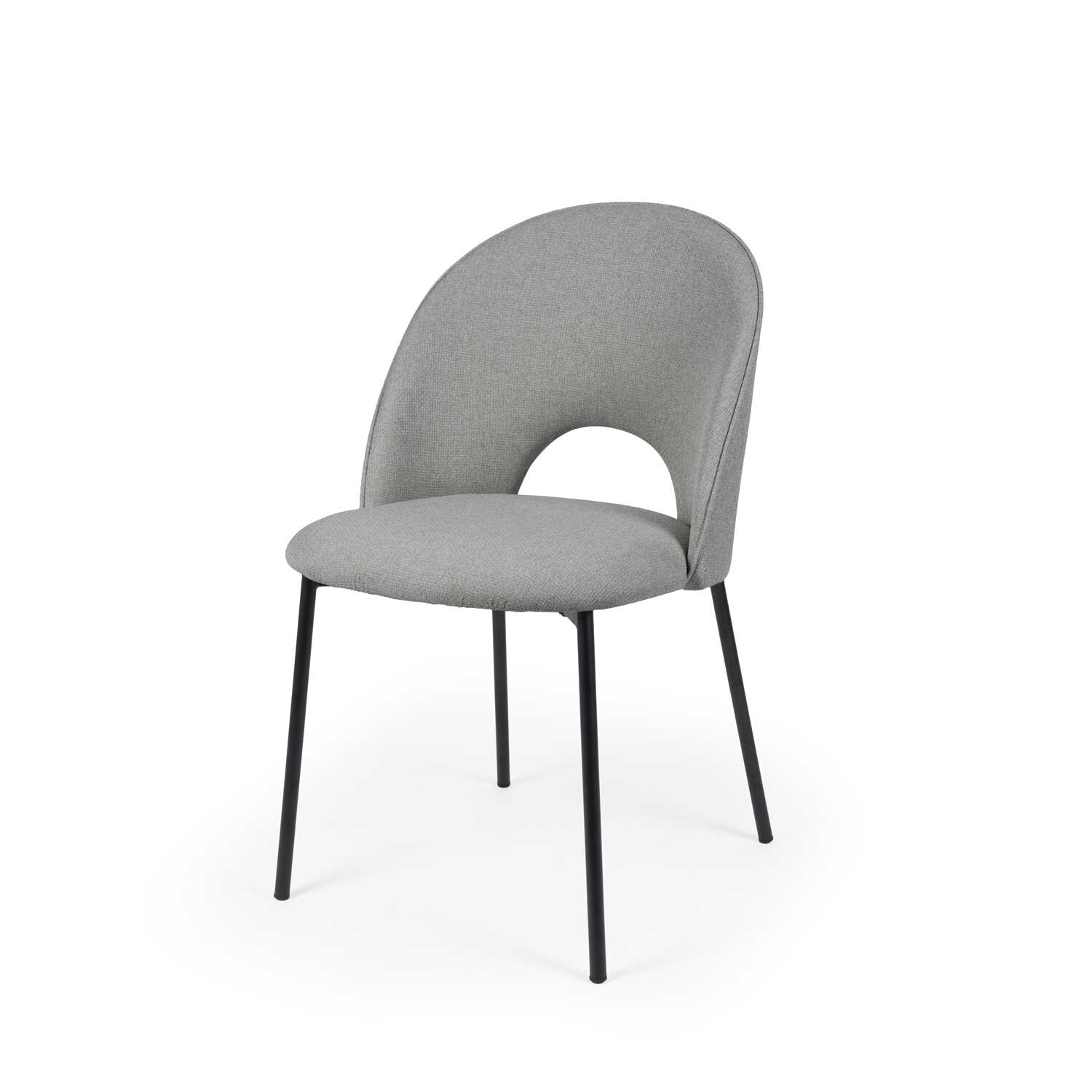 Silla RIKA gris