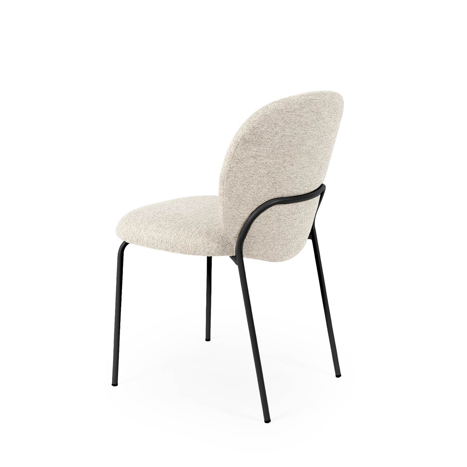 Silla RIONA beige (pata negra) - Image 2