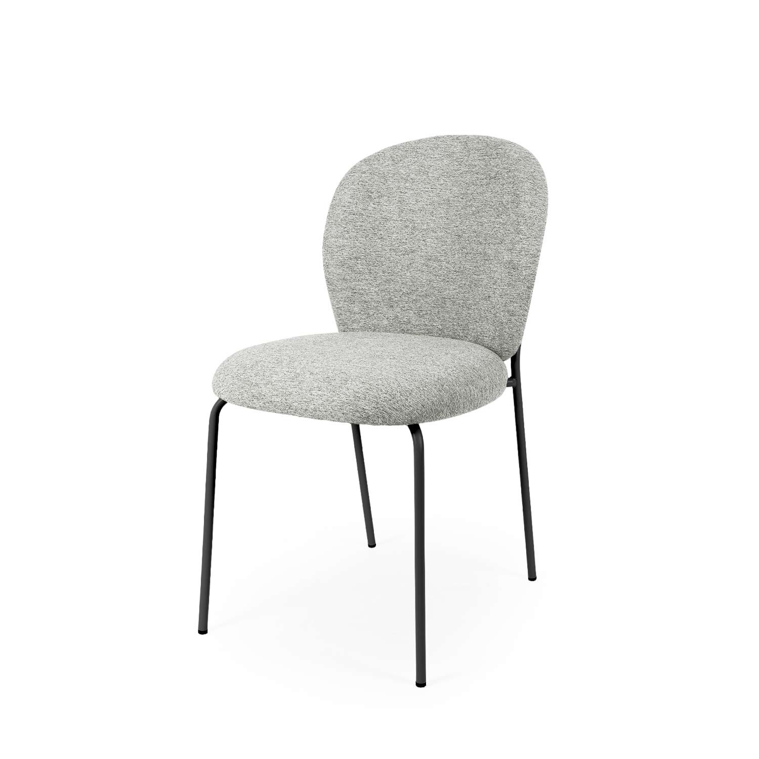 Silla RIONA gris (pata negra)