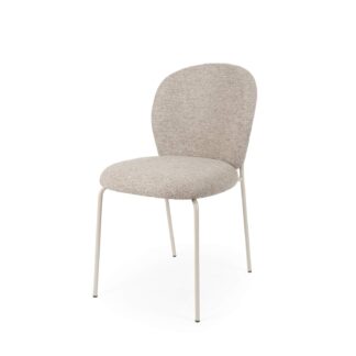 Silla RIONA taupe (pata beige)
