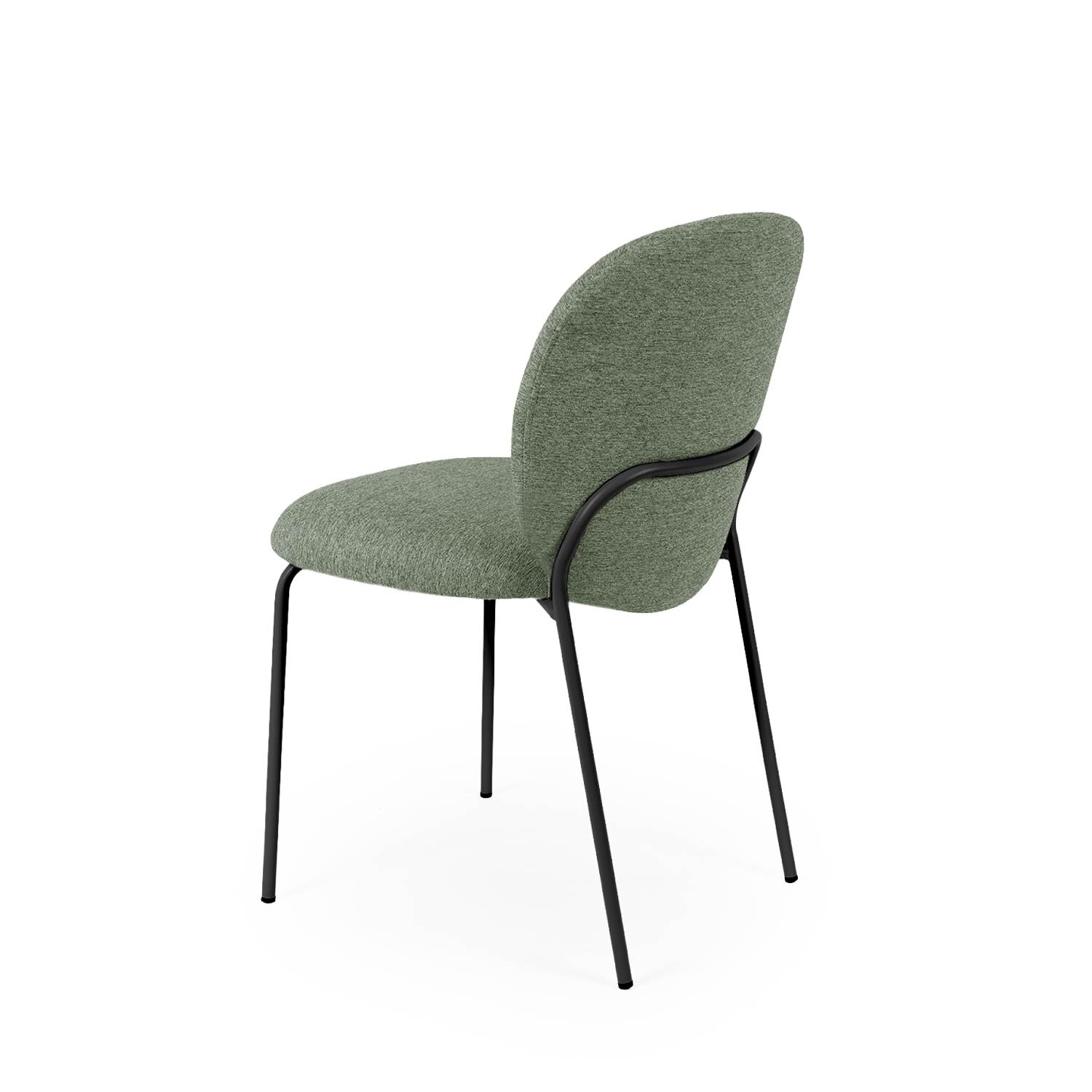 Silla RIONA verde (pata negra) - Image 2