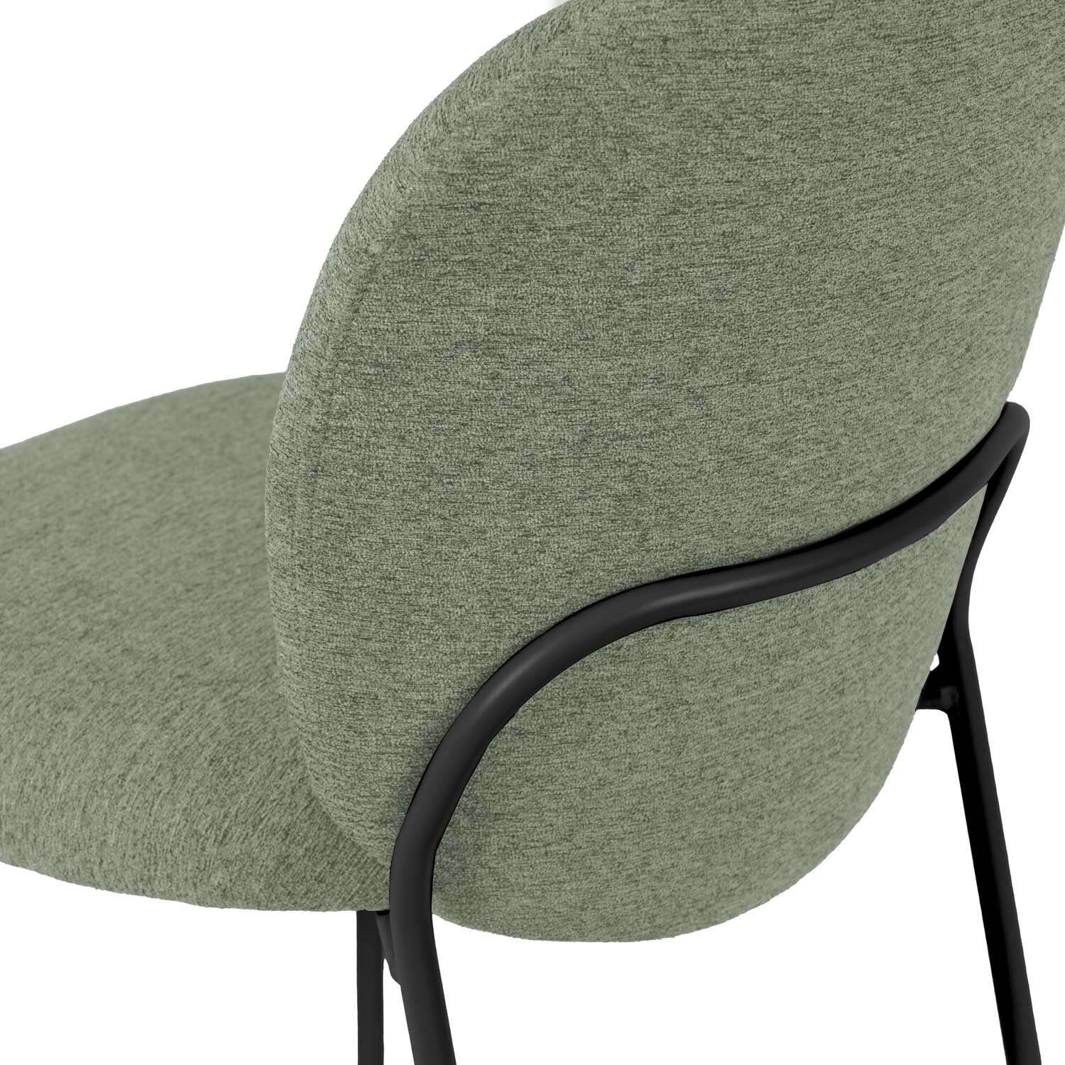 Silla RIONA verde (pata negra) - Image 6