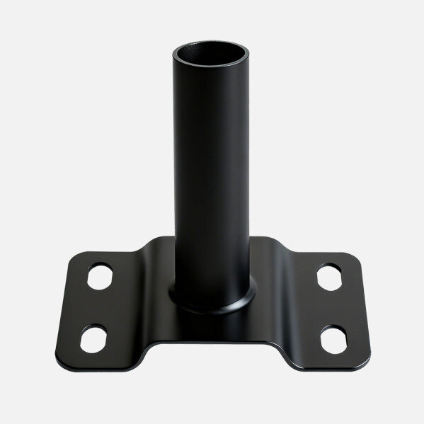 Soporte Pared Farola Bazan Negro 15x4,8x4,8cm - Image 3