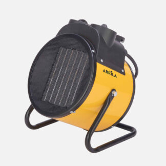 Termoventilador Ceramico Industrial Dover 5000w Amarillo 3pot Termostato Reg.seg.asa 34x28x23 Cm