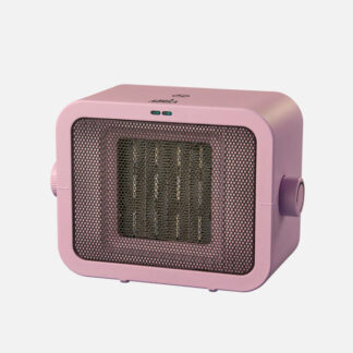 Termoventilador Ceramico Ptc Coleman 1800w Rosa 2pot Antivuelco,termostato Reg.,proteccion Seg.17,5x24,5x12cm