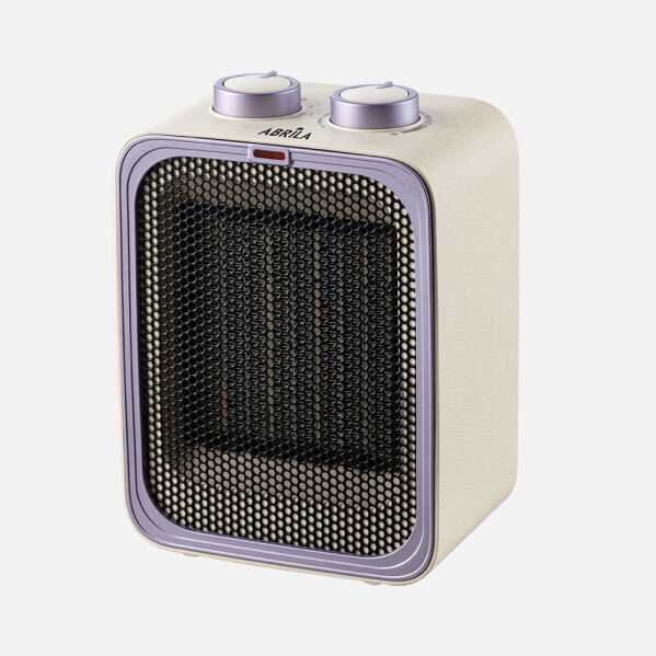 Termoventilador Ceram.jaya 2000w Beis/lila Termost Reg.2pot 3fun Sist.seguridad,antivuelco 20x15x10cm
