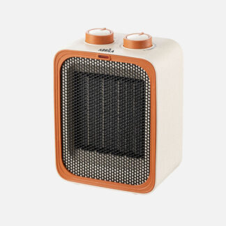 Termoventilador Ceram.jaya 2000w Beis/naranja Termostato Reg.2pot 3fun Sist.seguridad Antivuelco 20x15x10cm