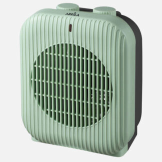 Termoventilador Electrico Brooker 2000w Verde/negro 2pot.termostato Reg., Protecc.sobrecalent.y Corte Seguridad 25x20,5x13cm