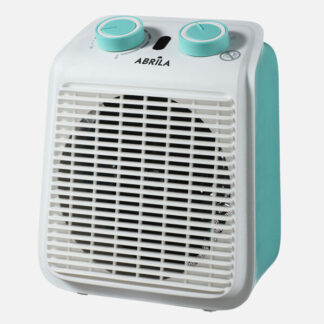 Termoventilador Electrico Ponce 2000w Azul/blanco 2pot.termostato Reg, Proteccion Sobrecalentamiento 23,5x19x14cm
