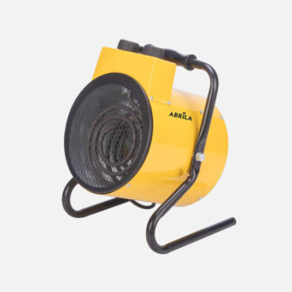 Termoventilador Idustrial Acero Inoxidable Divity 2000w Amarillo 2pot Termostato Reg.seg.asa 33x24x22,5 Cm