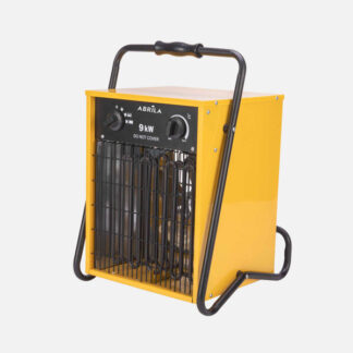 Termoventilador Industrial Acero Inoxidable Copan 9000w Amarillo 3pot 400v Trifasico Termostato Reg.seg.asa 51,5x35,5x33cm