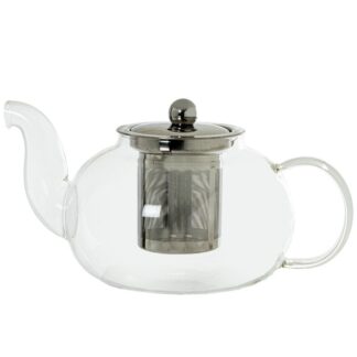 Tetera Cristal Borosilicato C/filtro Acero 800ml 20,5x13,5x9cm 800ml