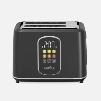 Tostador Pan Ajenjo 930w Negro 7niv.tostado Descongelación Display Apagado Autom.2reb 2ranuras Recogemig.18,5x25x17cm