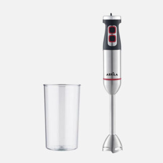 Batidora De Mano Chad 1300w Dc Negro/niquel 2vel C/vaso Veloc.ajustable,desmontable,ergonomico.41,5x6,5x6,5cm