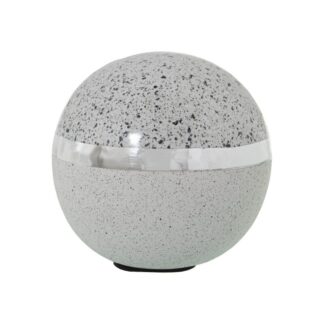 Bola Cerámica Plateado/blanco Ø11cm