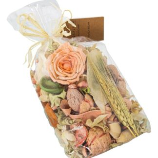 Bolsa C/hojas Y Flores Secas Aromatizadas Naranja 200 Gramos