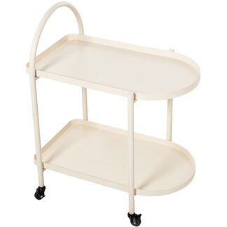 Camarera Metal Blanco 60x40x74cm