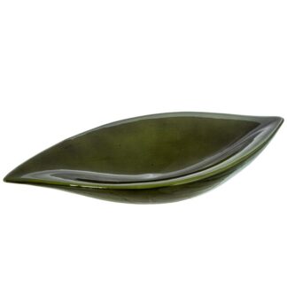 Centro Ceramica 52x22.5cm Verde Brillo 52x22.5x12cm