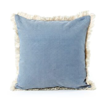 Cojín 45x45cm 55% Poliéster 45% Algodón Celeste 45x45cm-400g Relleno