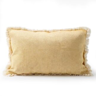 Cojín 50x30cm 55% Poliéster 45% Algodón Beige 50x30cm-300g Relleno