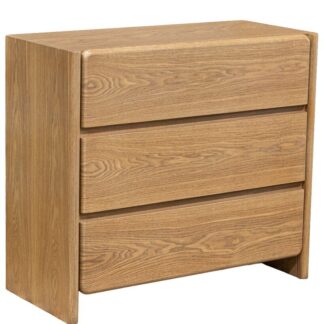 Comoda Madera C/3 Cajones 90x40x80 Cm